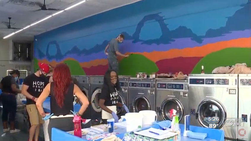ABC Action News – Laundry Project x CLEAN Mural Story