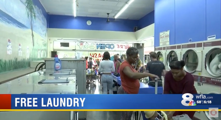 WFLA News Channel 8 – Laundry Project Story