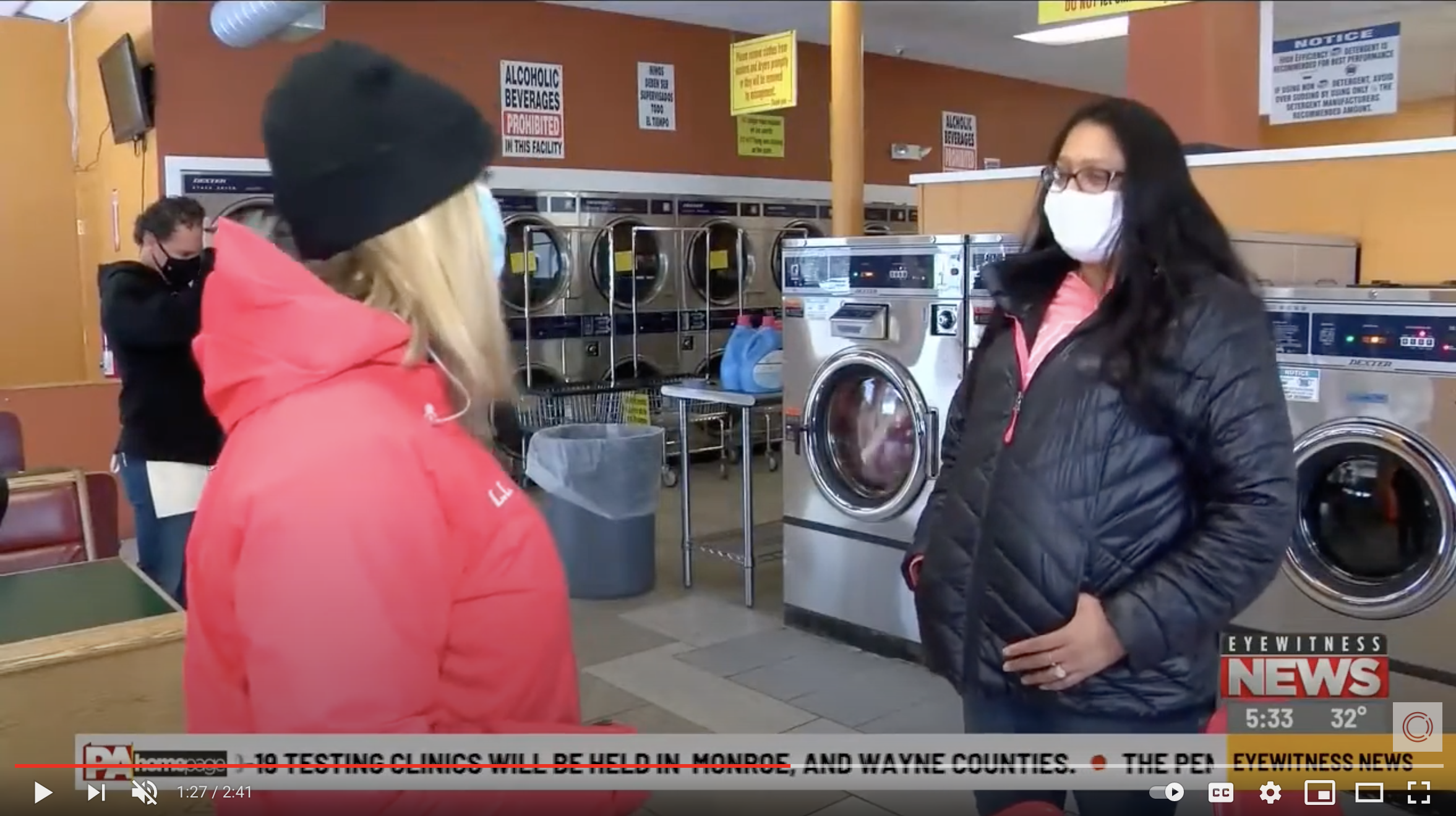 WBRE Eyewitness News Scranton – Laundry Project Story
