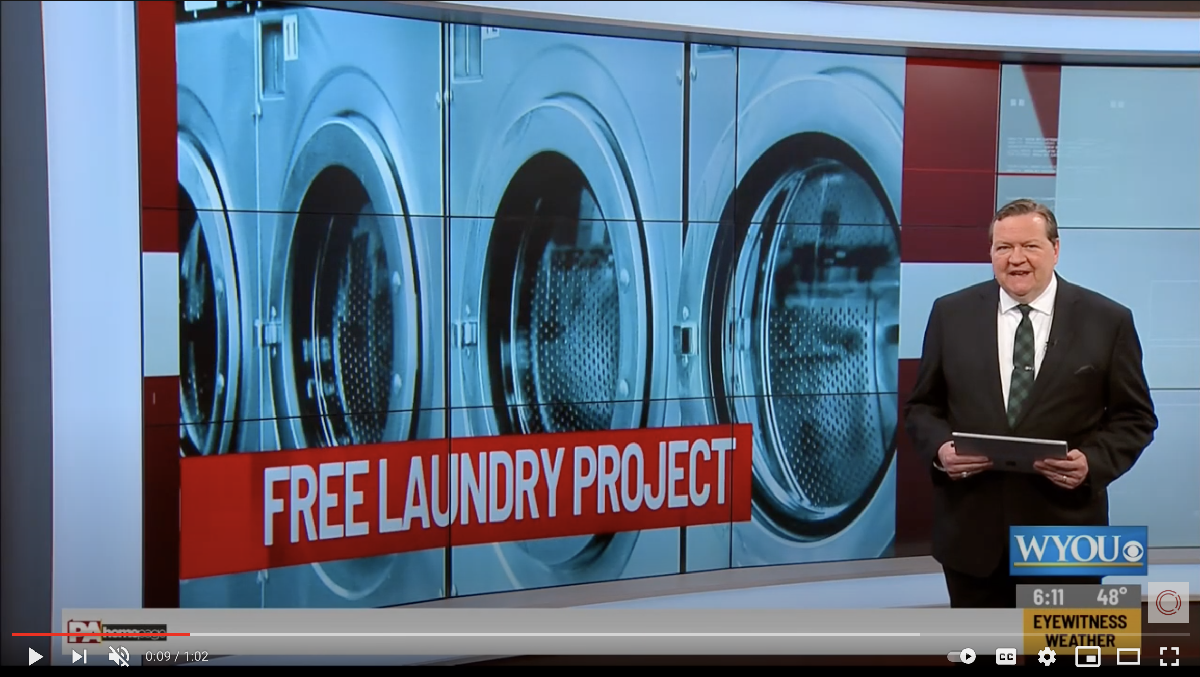 Eyewitness News Scranton – Laundry Project Story